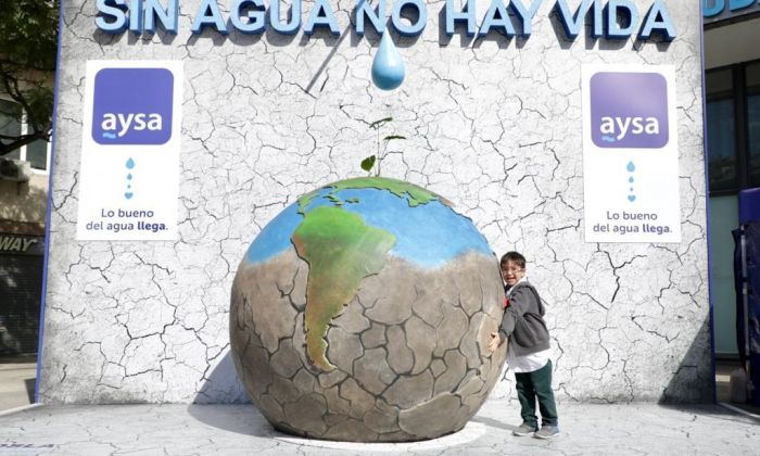 Día Mundial del Agua: AySA estuvo presente concientizando sobre el cuidado del agua